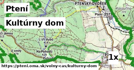 Kultúrny dom, Ptení