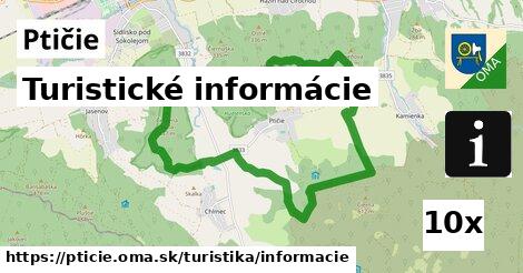 Turistické informácie, Ptičie