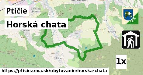 Horská chata, Ptičie