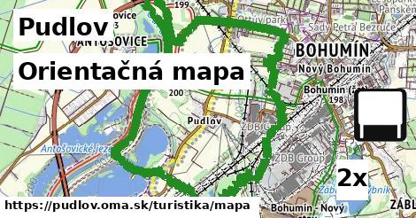 Orientačná mapa, Pudlov