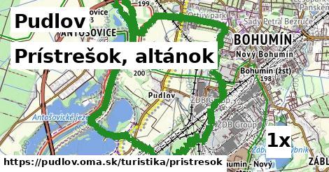 prístrešok, altánok v Pudlov