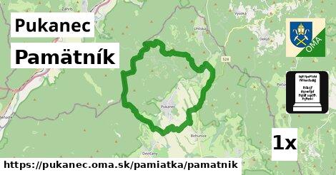 Pamätník, Pukanec