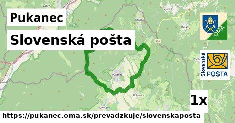 Slovenská pošta, Pukanec