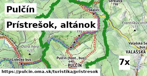 prístrešok, altánok v Pulčín