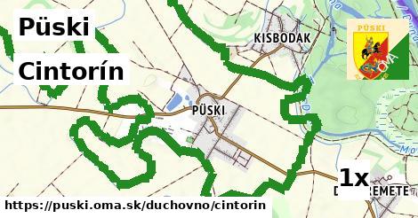 Cintorín, Püski