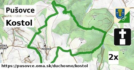 Kostol, Pušovce