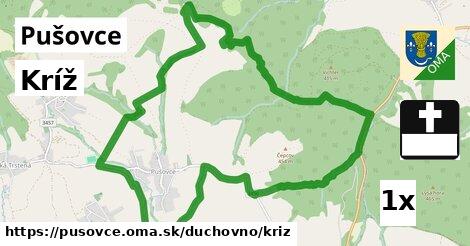 Kríž, Pušovce