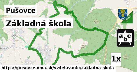 Základná škola, Pušovce