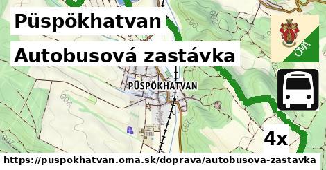 Autobusová zastávka, Püspökhatvan