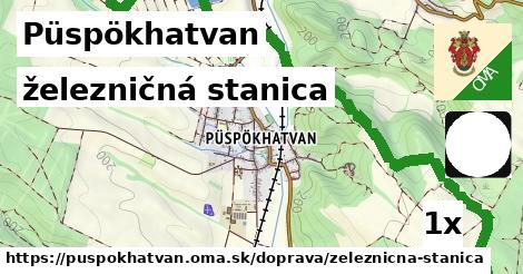 železničná stanica, Püspökhatvan