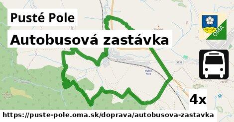 Autobusová zastávka, Pusté Pole