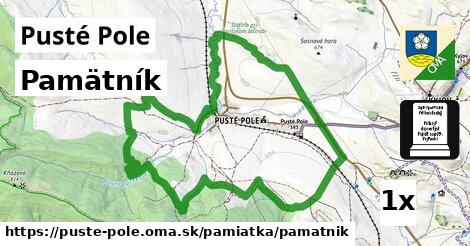 Pamätník, Pusté Pole