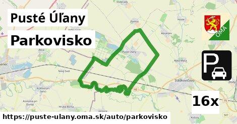 Parkovisko, Pusté Úľany