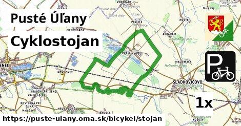 Cyklostojan, Pusté Úľany