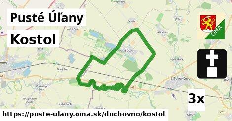 Kostol, Pusté Úľany