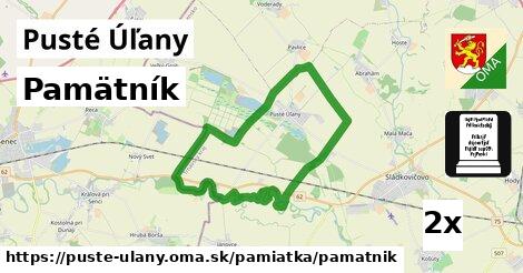 Pamätník, Pusté Úľany