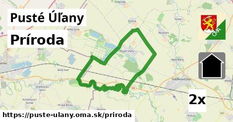 príroda v Pusté Úľany