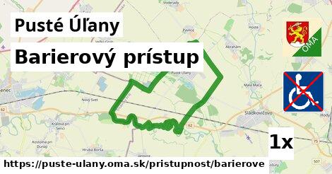 Barierový prístup, Pusté Úľany