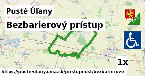 Bezbarierový prístup, Pusté Úľany