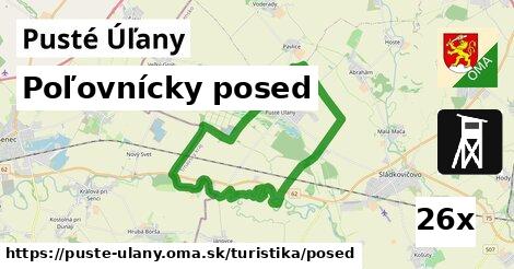 Poľovnícky posed, Pusté Úľany