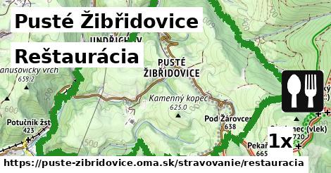 Reštaurácia, Pusté Žibřidovice