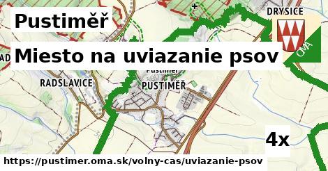 Miesto na uviazanie psov, Pustiměř