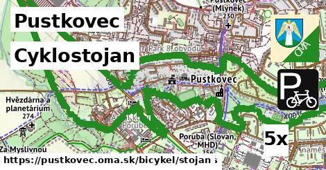 Cyklostojan, Pustkovec