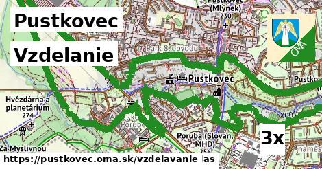 vzdelanie v Pustkovec