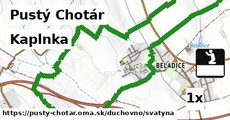 kaplnka v Pustý Chotár