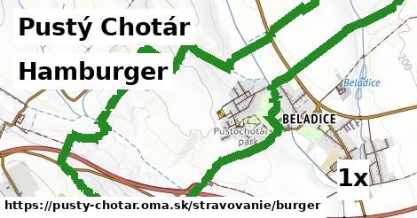 Hamburger, Pustý Chotár