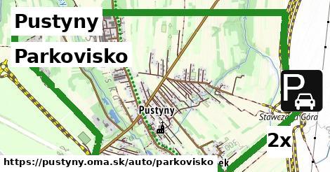 Parkovisko, Pustyny