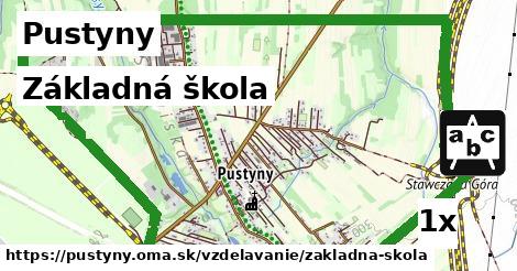 Základná škola, Pustyny