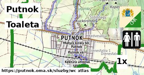 toaleta v Putnok