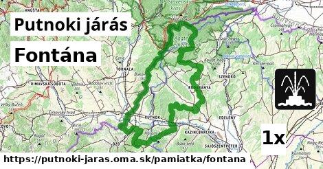Fontána, Putnoki járás
