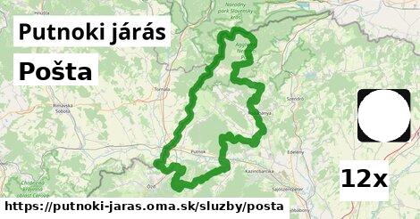 Pošta, Putnoki járás