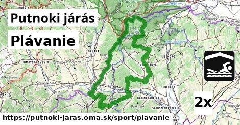 Plávanie, Putnoki járás