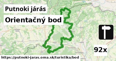 Orientačný bod, Putnoki járás