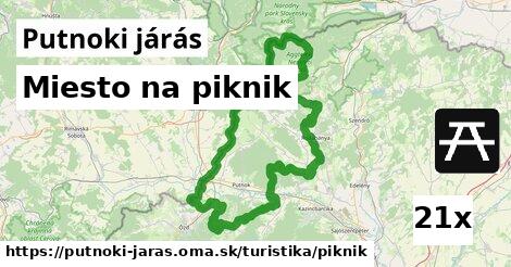 Miesto na piknik, Putnoki járás