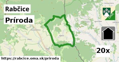 príroda v Rabčice