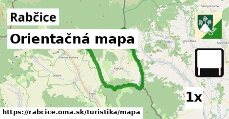 Orientačná mapa, Rabčice