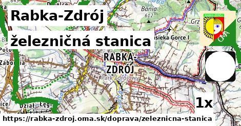 železničná stanica v Rabka-Zdrój