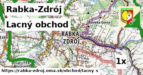 lacný obchod v Rabka-Zdrój