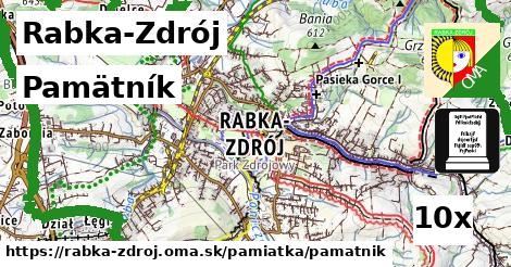 pamätník v Rabka-Zdrój