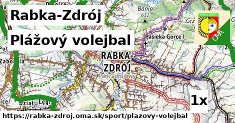 plážový volejbal v Rabka-Zdrój