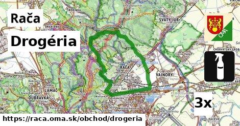 Drogéria, Rača