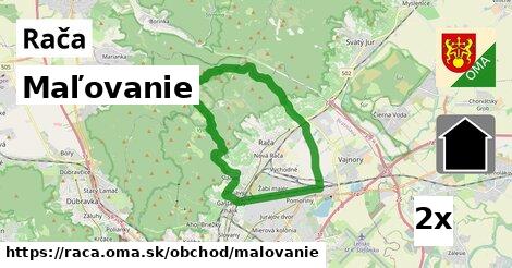 Maľovanie, Rača