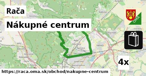 Nákupné centrum, Rača