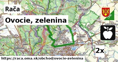 Ovocie, zelenina, Rača