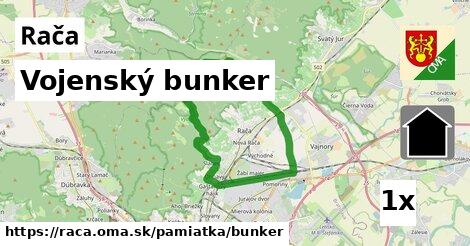 Vojenský bunker, Rača