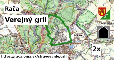 Verejný gril, Rača